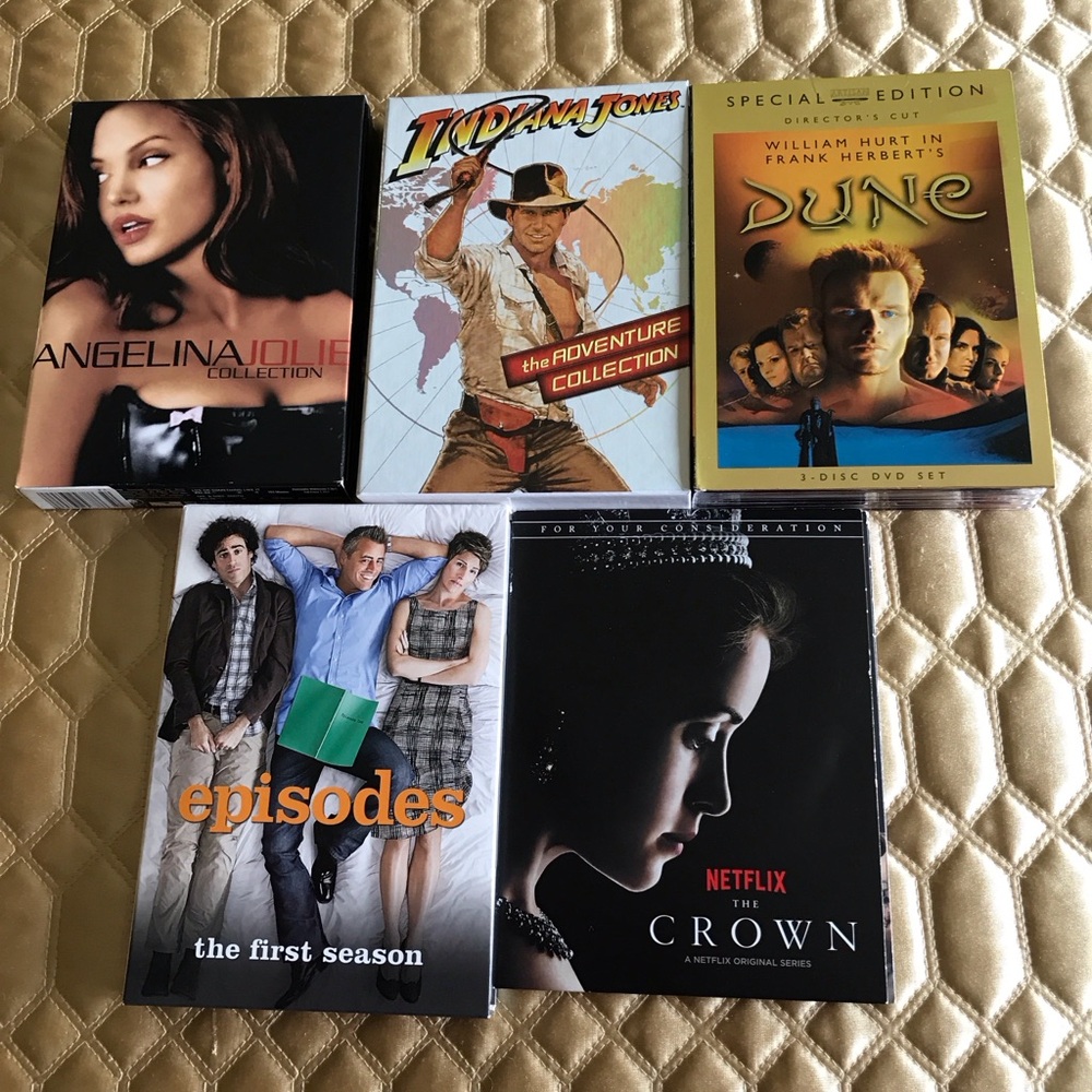 DVD Collection Set with Various Titles 9 movies